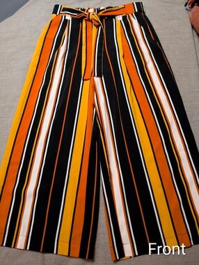Zara Trafulac Striped Culottes